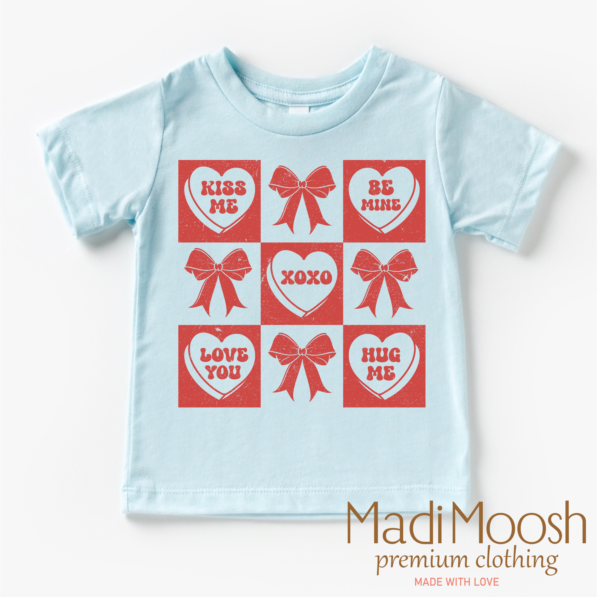 Candy Hearts And Bows Valentine's Day Shirt - Valentine's Tee
