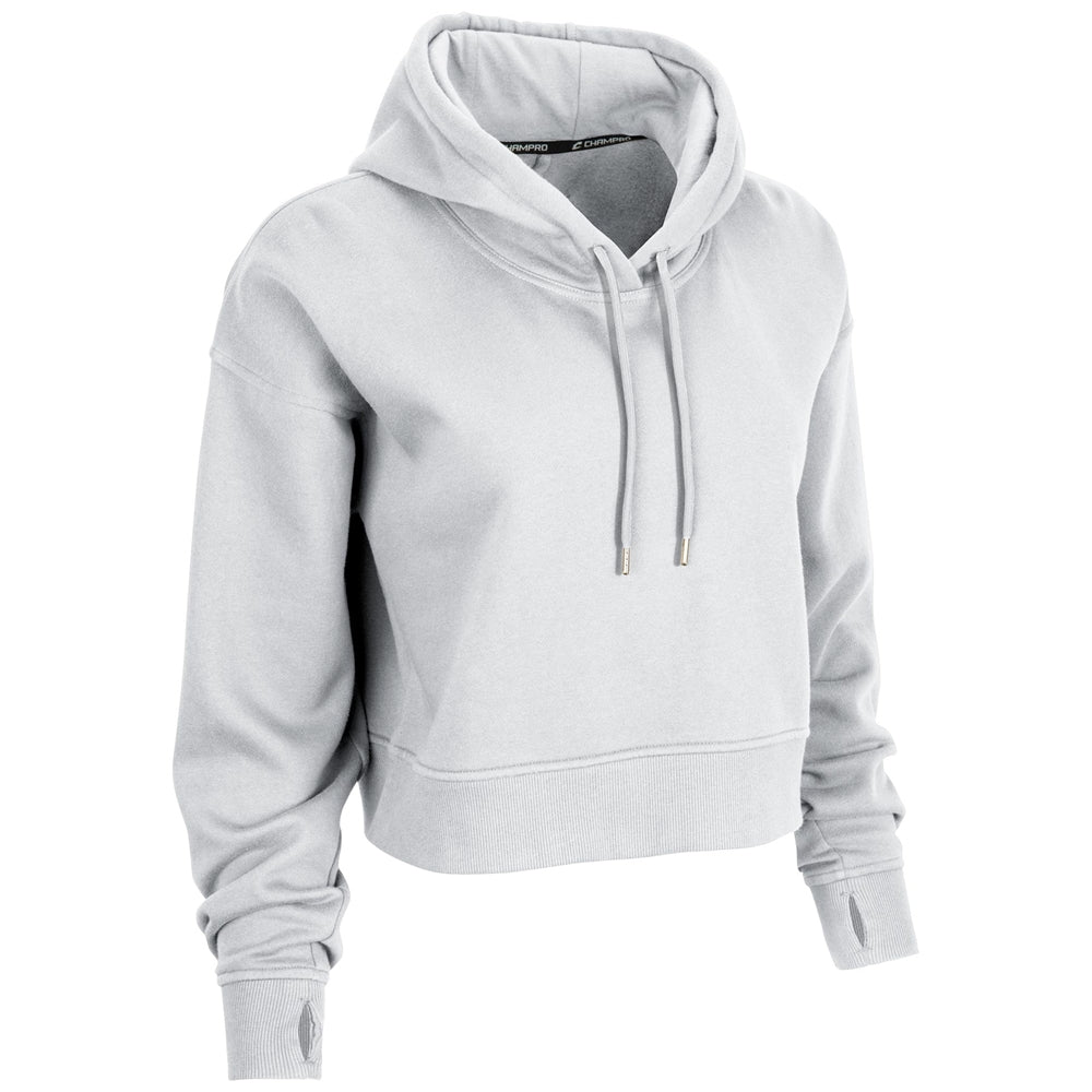 CHAMPRO SPORTSWEAR VICTORY FLEECE WOMEN'S CROP HOODIE