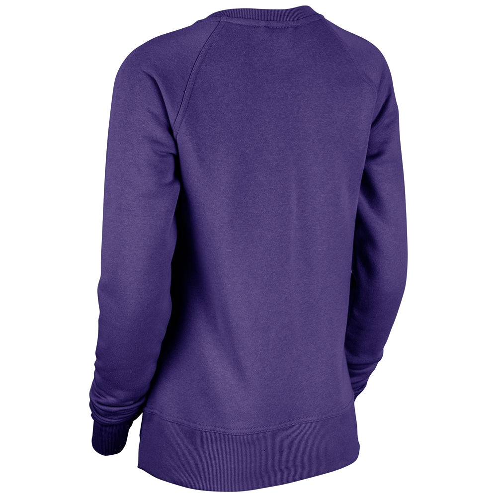 CHAMPRO SPORTSWEAR VICTORY FLEECE WOMEN'S SPLIT HEM CREW