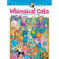 Creative Haven Whimsical Cats Coloring Book - Paperback