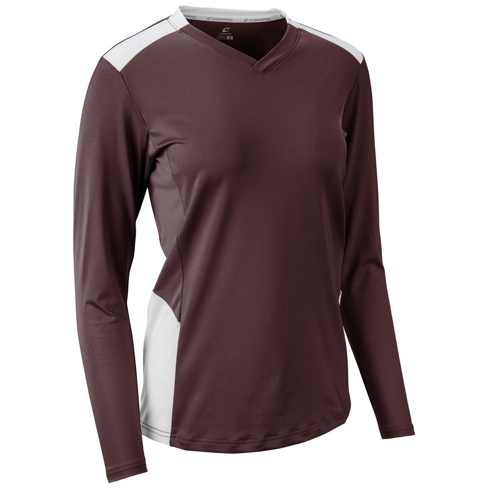 CHAMPRO RALLY LONG SLEEVE VOLLEYBALL JERSEY