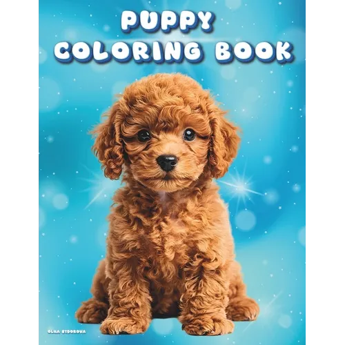 Puppy Coloring Book - Paperback
