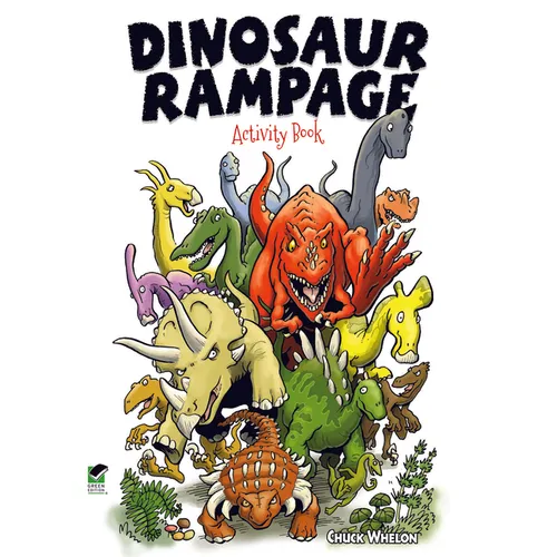 Dinosaur Rampage Activity Book - Paperback
