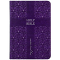 KJV Holy Bible Compact Amethyst - Imitation Leather