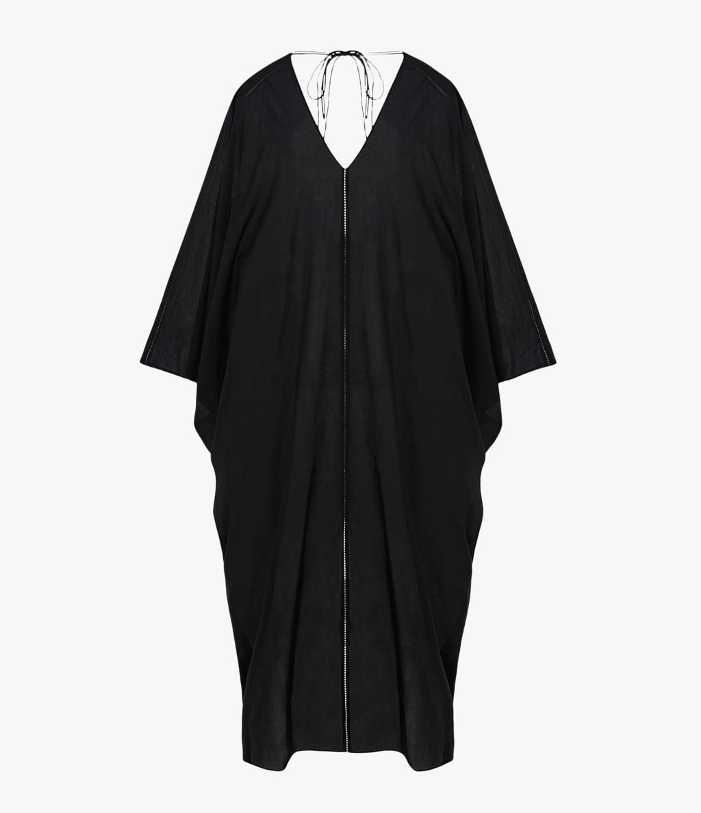 Voile Caftan | Black