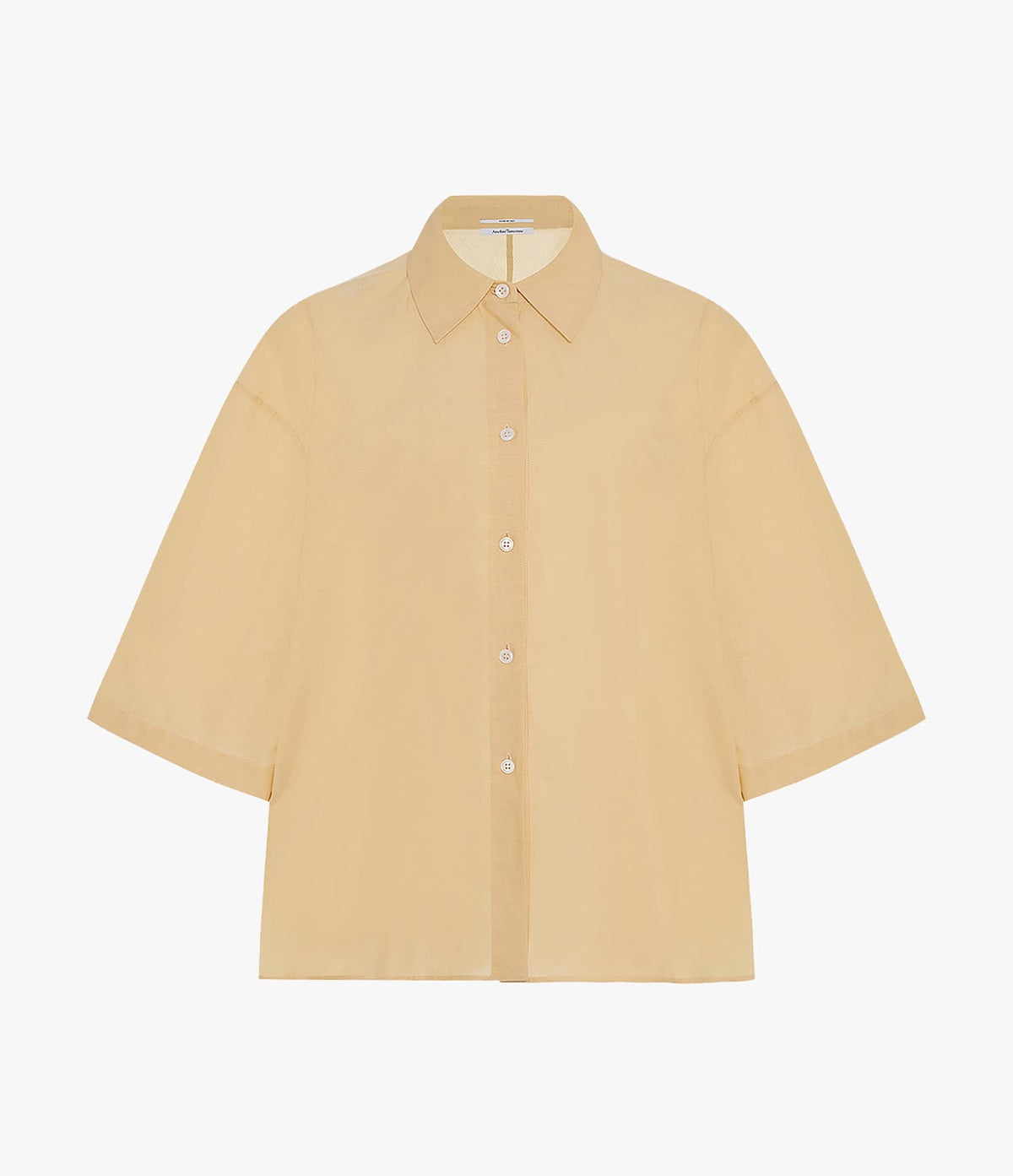 Voile Short Sleeve Shirt | Mimosa