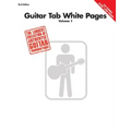 Guitar Tab White Pages - Volume 1 - Paperback
