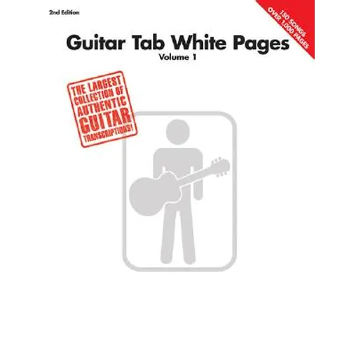 Guitar Tab White Pages - Volume 1 - Paperback