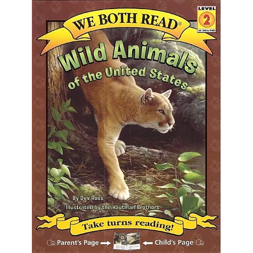 We Both Read-Wild Animals of the U.S. (Pb) - Paperback