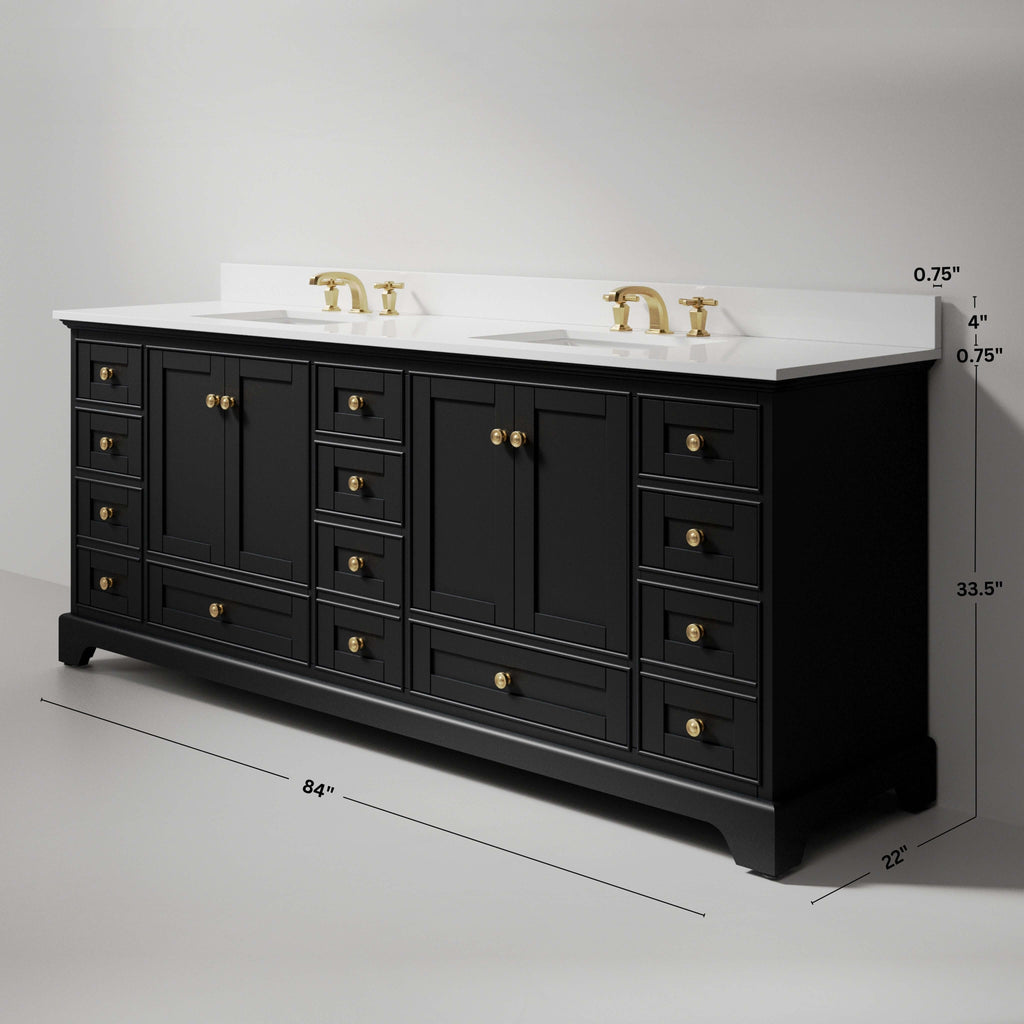 Audrey 84" Bath Vanity Set