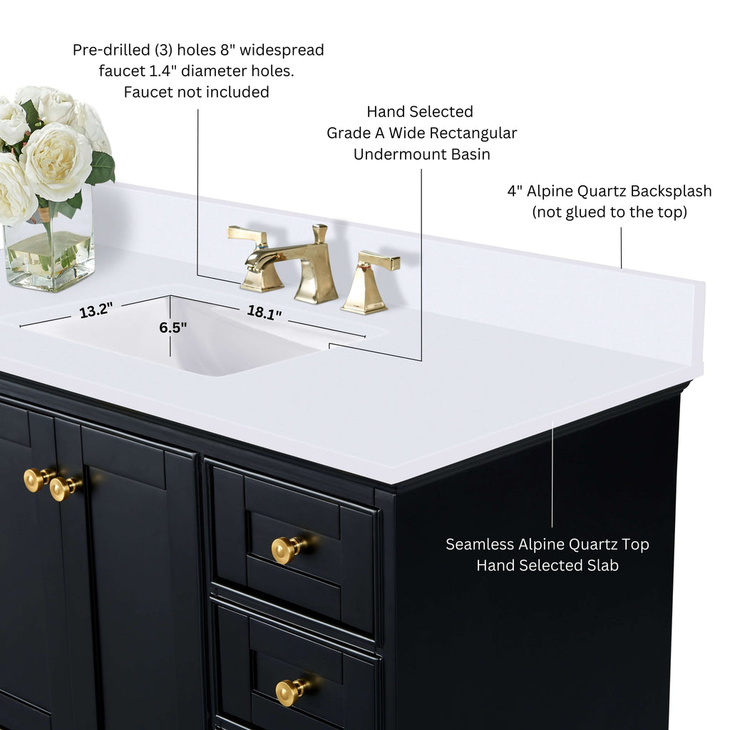 Audrey 84" Bath Vanity Set