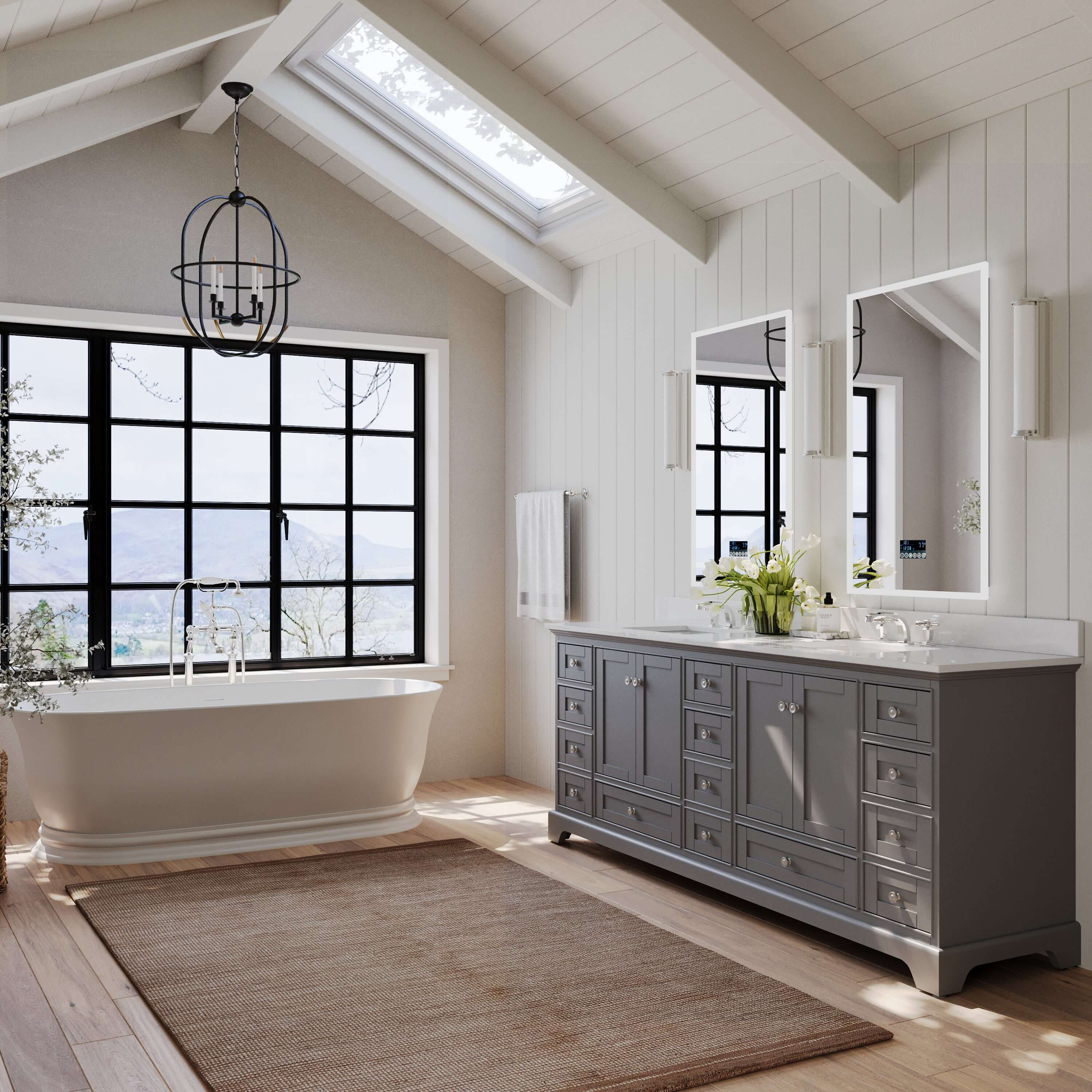 Audrey 84" Bath Vanity Set