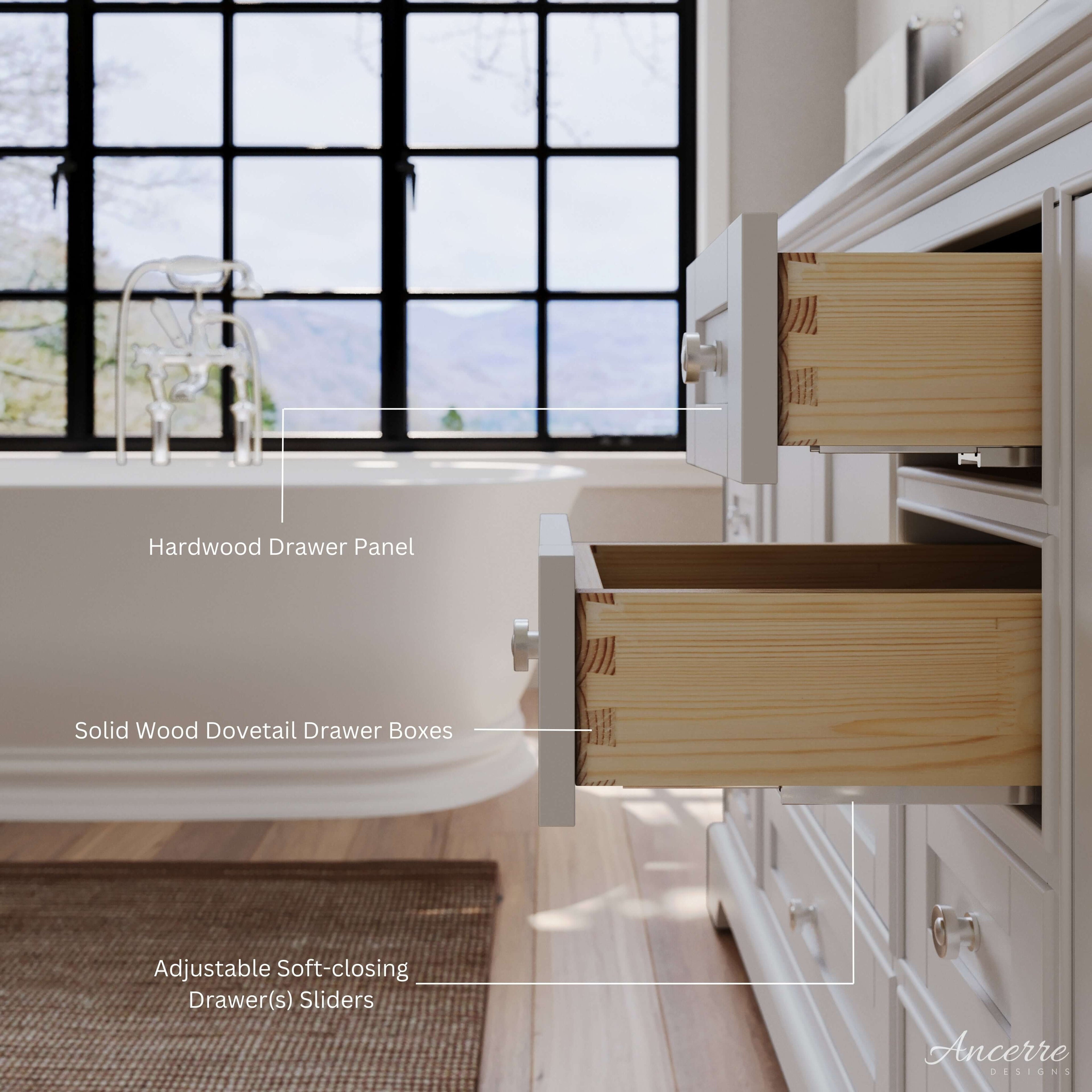 Audrey 84" Bath Vanity Set