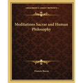 Meditations Sacrae and Human Philosophy - Paperback