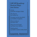 Off Off Broadway Festival Plays, 41st Series - Paperback