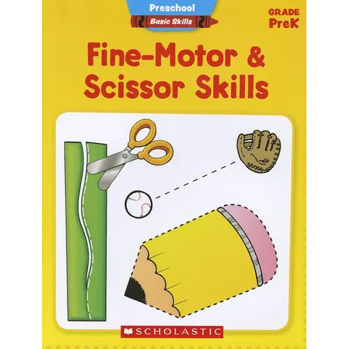 Fine-Motor & Scissor Skills, Grade PreK - Paperback