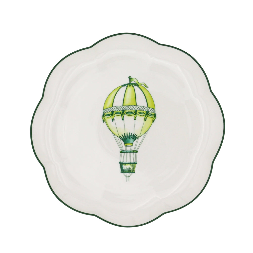 Valensole Lavender Scalloped Starter Plate - Set of 4 (+1 Bonus Plate)