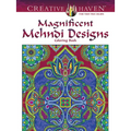 Creative Haven Magnificent Mehndi Designs Coloring Book - Paperback