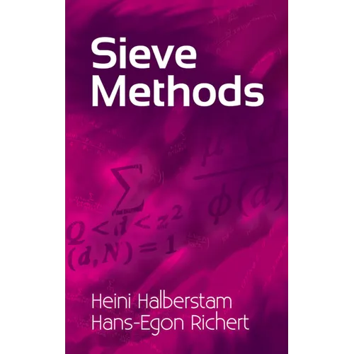 Sieve Methods - Paperback