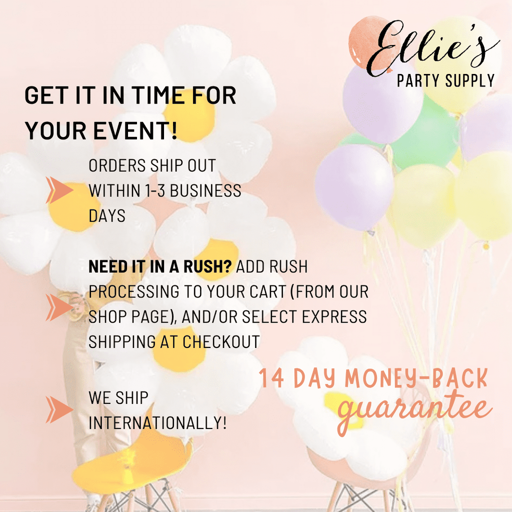Premium Rose Latex Balloon Packs (5", 11”, 16”, 24" and 36”)