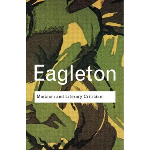 Marxism and Literary Criticism - Paperback