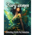 Fairy woman coloring book for inmates - Paperback