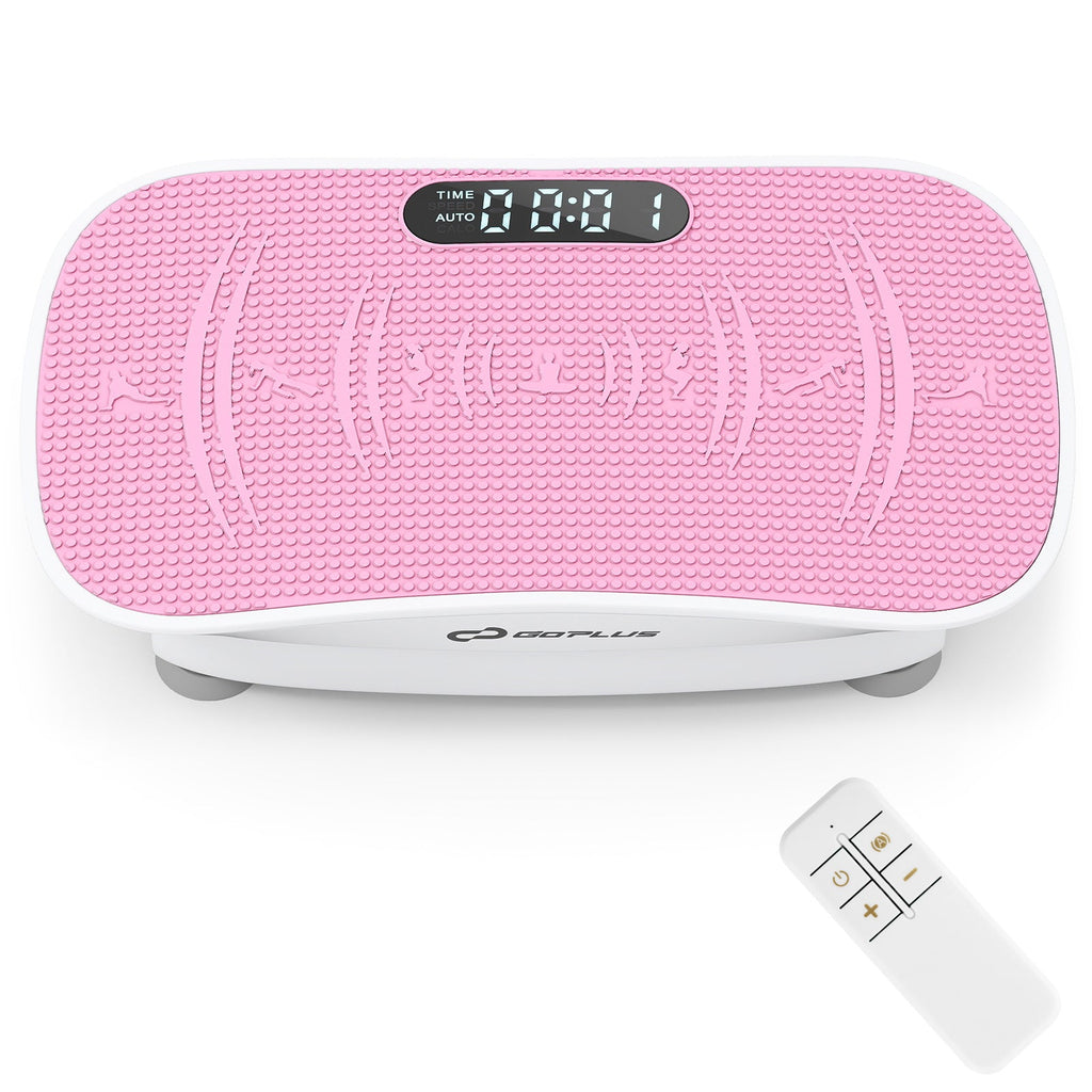 Vibration Plate Exercise Machine for Lymphatic Drainage and Weight Loss with 10 Speed Intensities