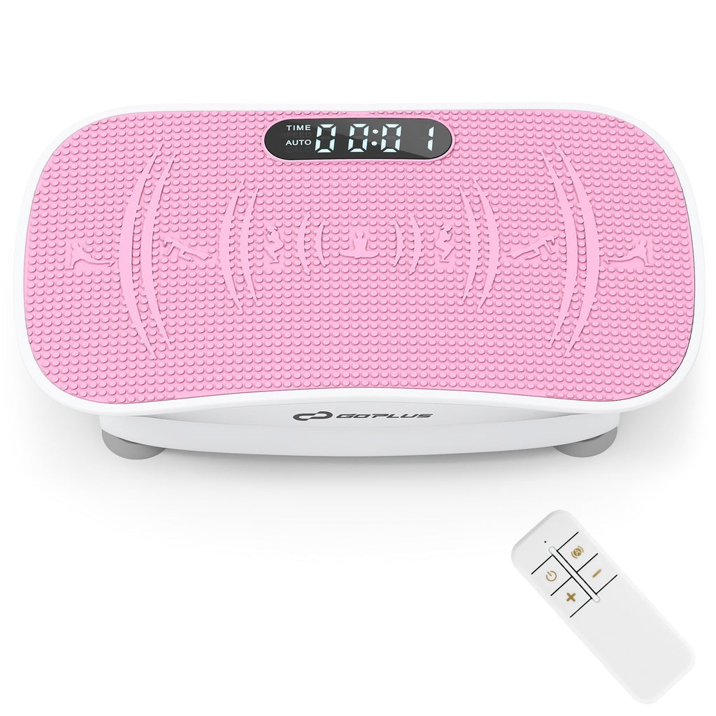 Vibration Plate Exercise Machine for Lymphatic Drainage and Weight Loss with 10 Speed Intensities