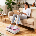 Vibration Plate Exercise Machine with Gravity Sensor and Remote Control for Home Gym