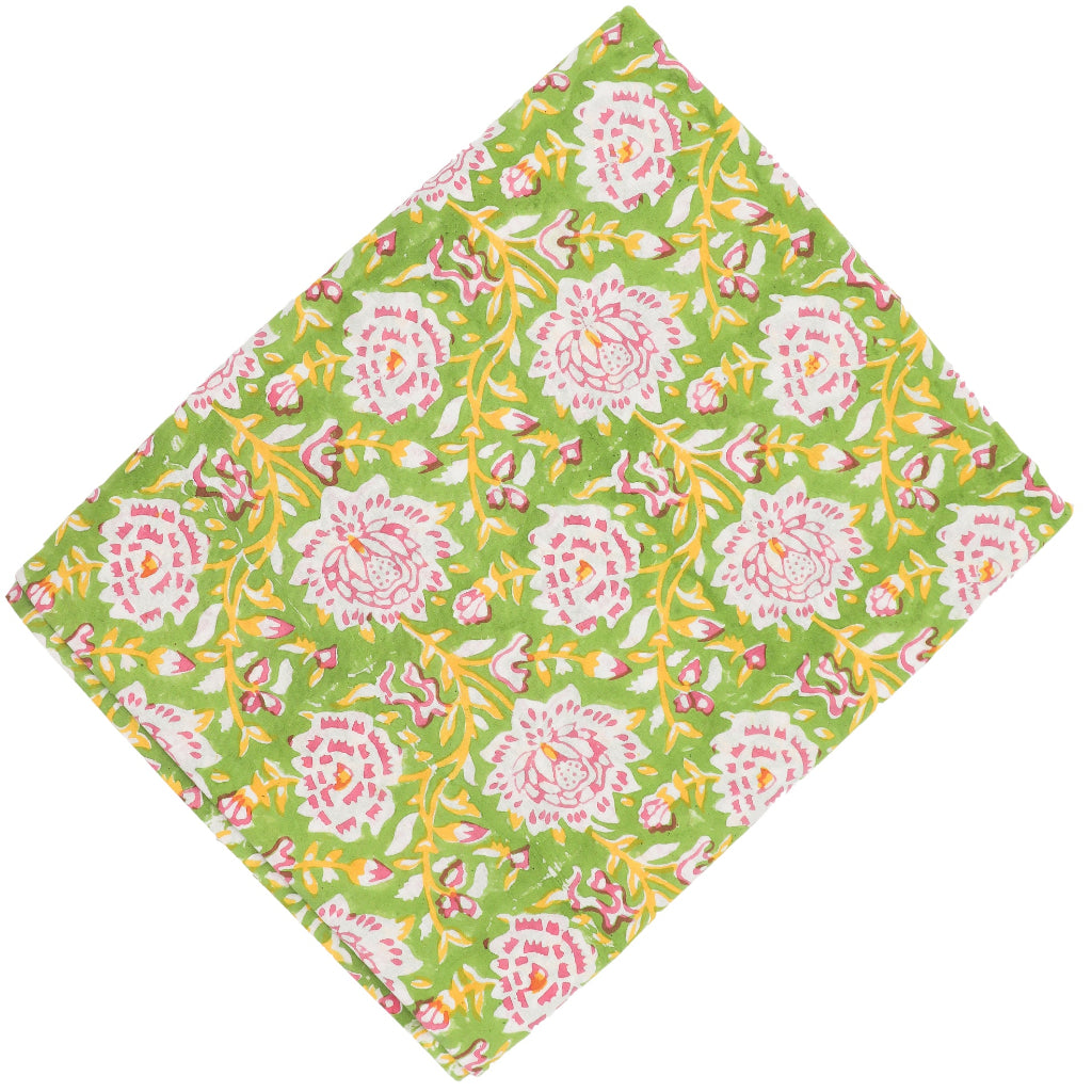 100% Organic Cotton - Viviana Venetia Blooms Tablecloth
