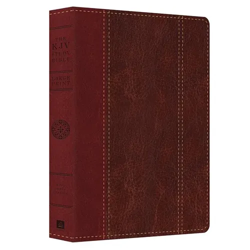 Large Print Study Bible-KJV - Imitation Leather