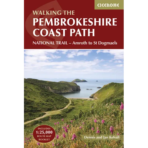 The Pembrokeshire Coast Path: National Trail - Amroth to St Dogmaels - Paperback