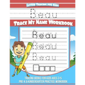 Beau Letter Tracing for Kids Trace my Name Workbook: Tracing Books for Kids ages 3 - 5 Pre-K & Kindergarten Practice Workbook - Paperback