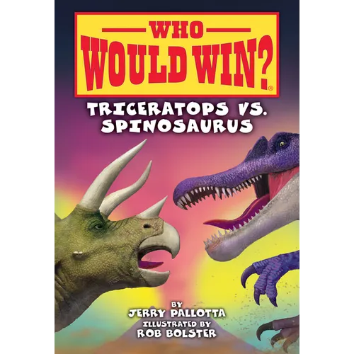 Triceratops vs. Spinosaurus - Library Binding