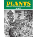 Plants: 2,400 Royalty-Free Illustrations of Flowers, Trees, Fruits and Vegetables - Paperback