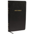 KJV, Thinline Reference Bible, Bonded Leather, Black, Red Letter Edition - Bonded Leather