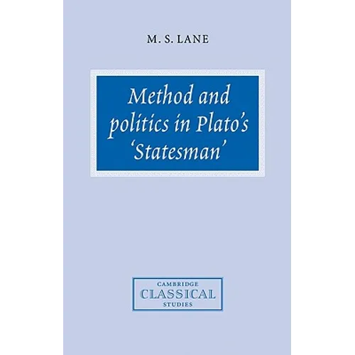 Method and Politics in Plato's Statesman - Paperback