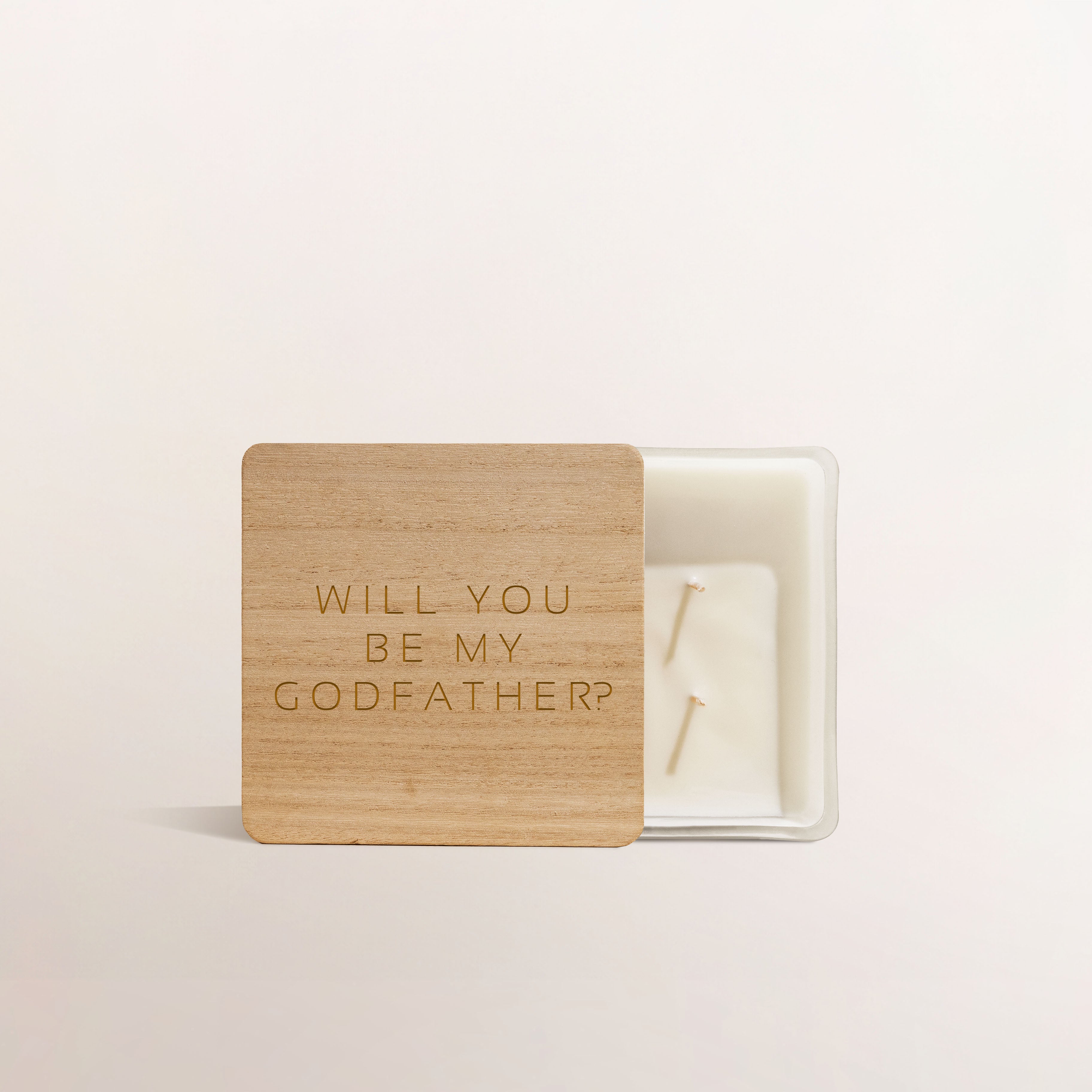 BE MY GODFATHER? CANDLE