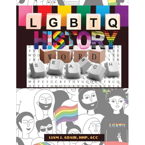 LGBTQ History Word Search: Learn Gay Lesbian Bi Transgender Non-Binary and Queer History in the United States - Paperback