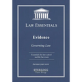 Evidence, Law Essentials: Governing Law for Law School and Bar Exam Prep - Paperback