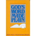 God's Word Made Plain - Mass Market Paperbound