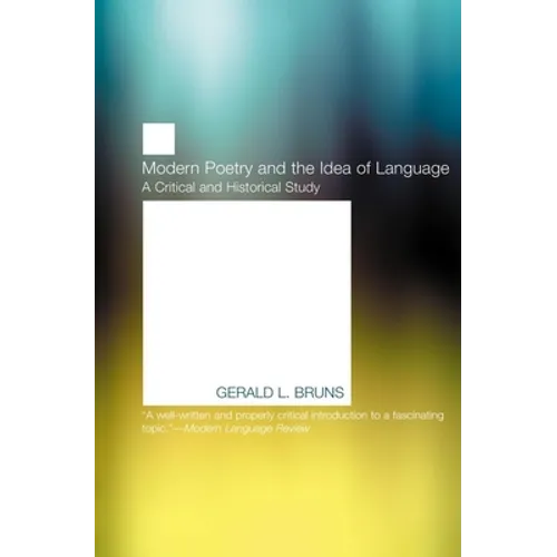 Modern Poetry and the Idea of Language - Paperback