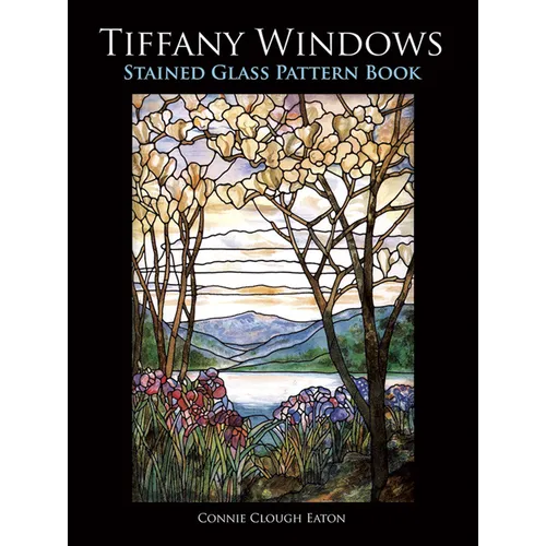 Tiffany Windows Stained Glass Pattern Book - Paperback