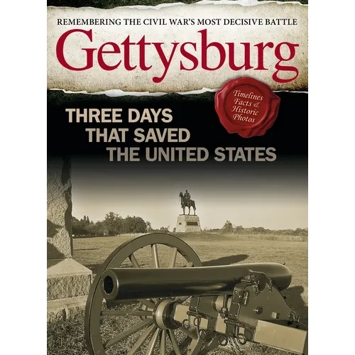 Gettysburg: Three Days That Saved the United States - Paperback