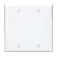 WALLPLAT BLANK 2G WHT