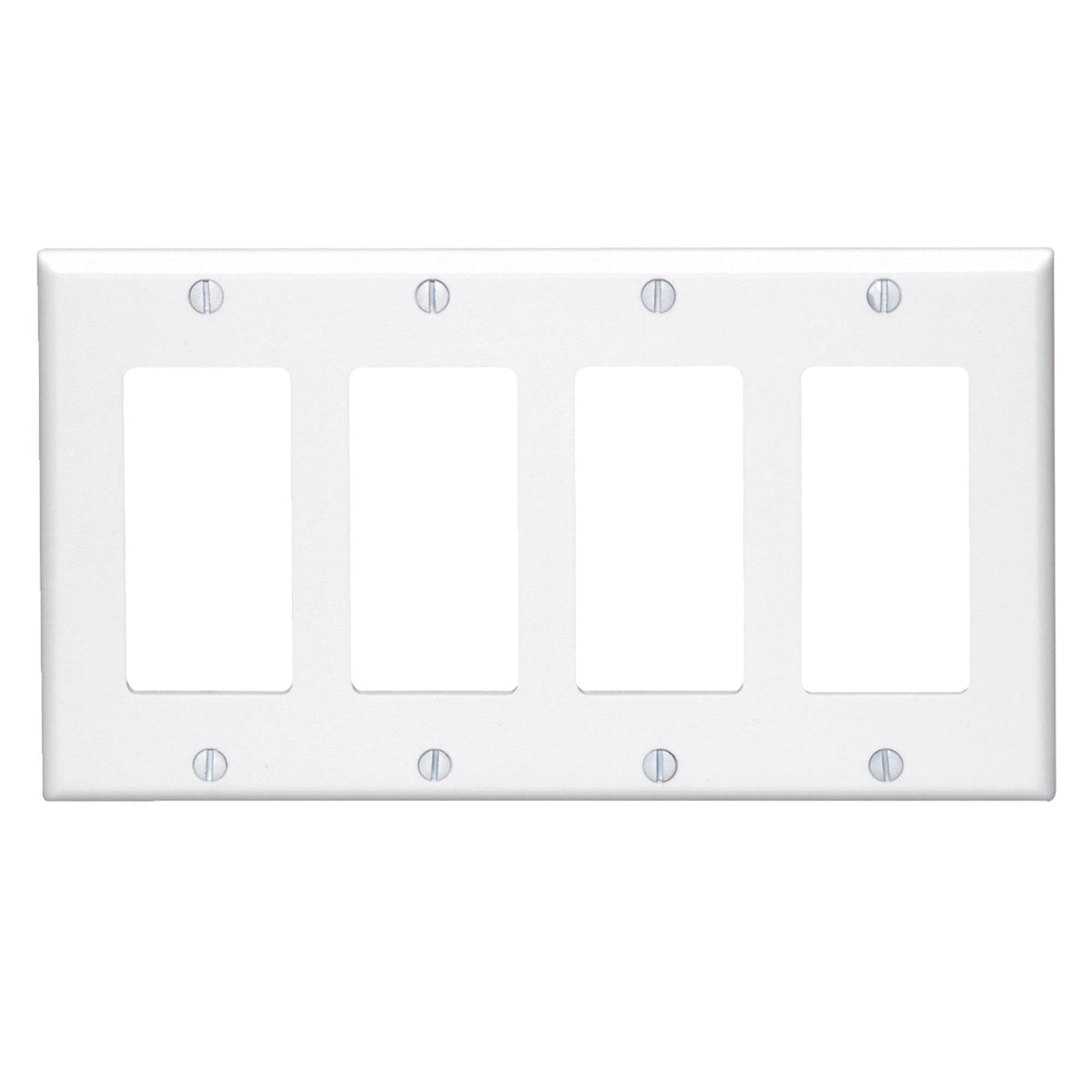 WALPLAT 4G GFI DECOR WH