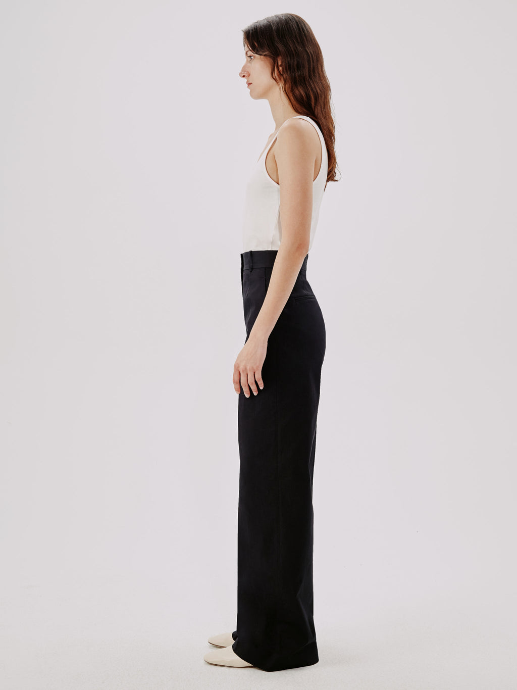 Wide Leg Pant - Resale | Black