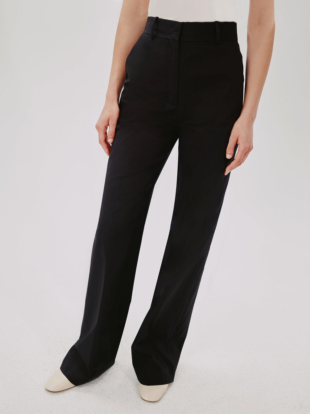 Wide Leg Pant - Resale | Black