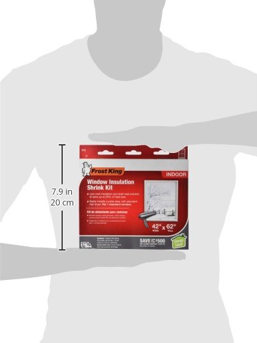 WINDOW KIT-SHRINK FIT-42"x62"