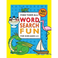 Word Search Fun for Kids Ages 6-8 - Paperback